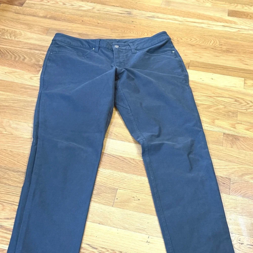 Lululemon ABC Pant Slim Black 5-Pocket Performance Trousers Mens